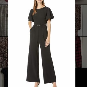 CALVIN KLEIN BLACK JUMPSUIT